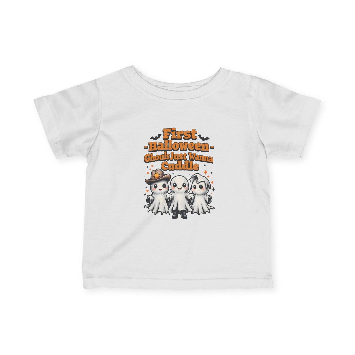 First Halloween Infant Tee, Baby Halloween Shirt, Cute Ghost Tee, Toddler Costume Shirt, Spooky Baby Outfit