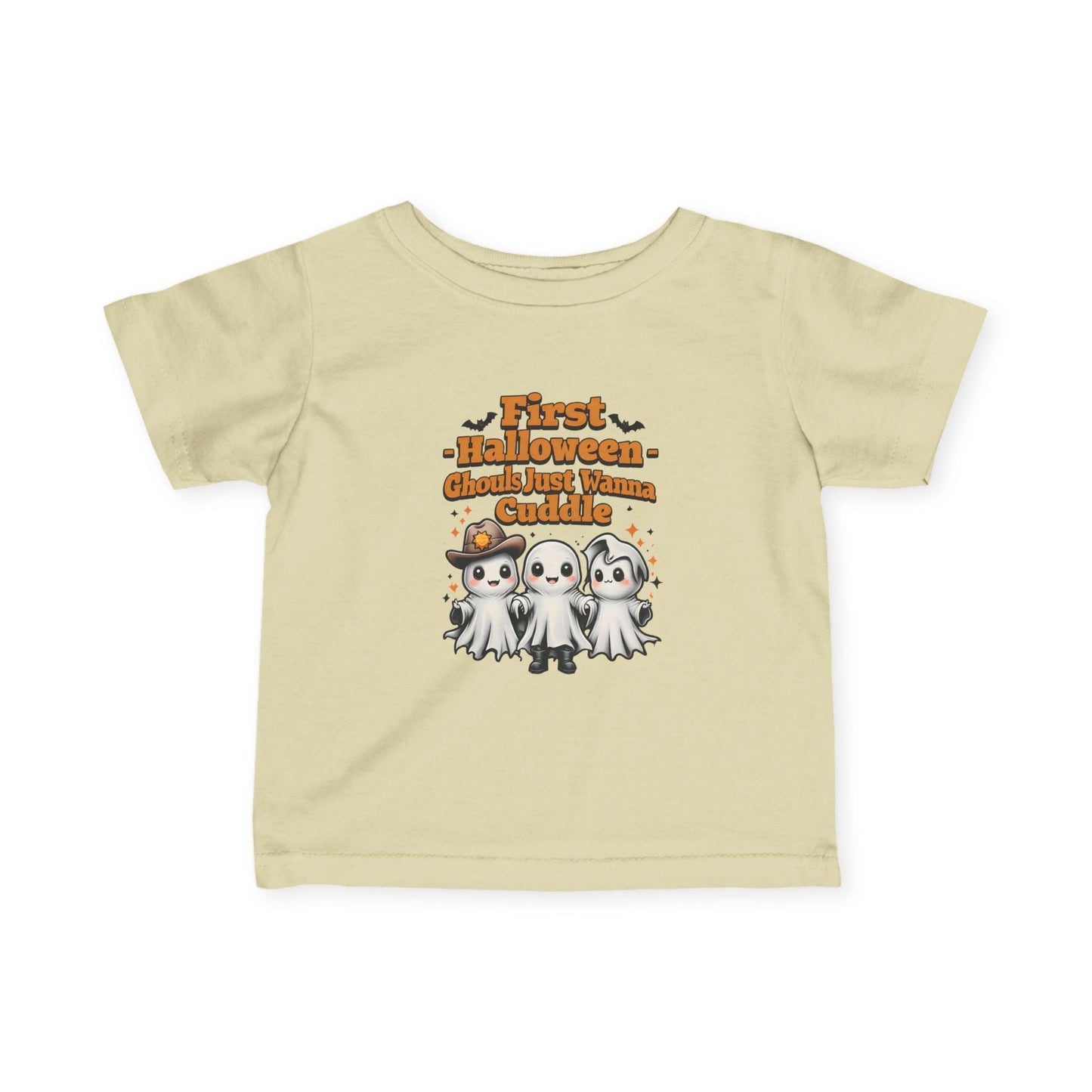 First Halloween Infant Tee, Baby Halloween Shirt, Cute Ghost Tee, Toddler Costume Shirt, Spooky Baby Outfit