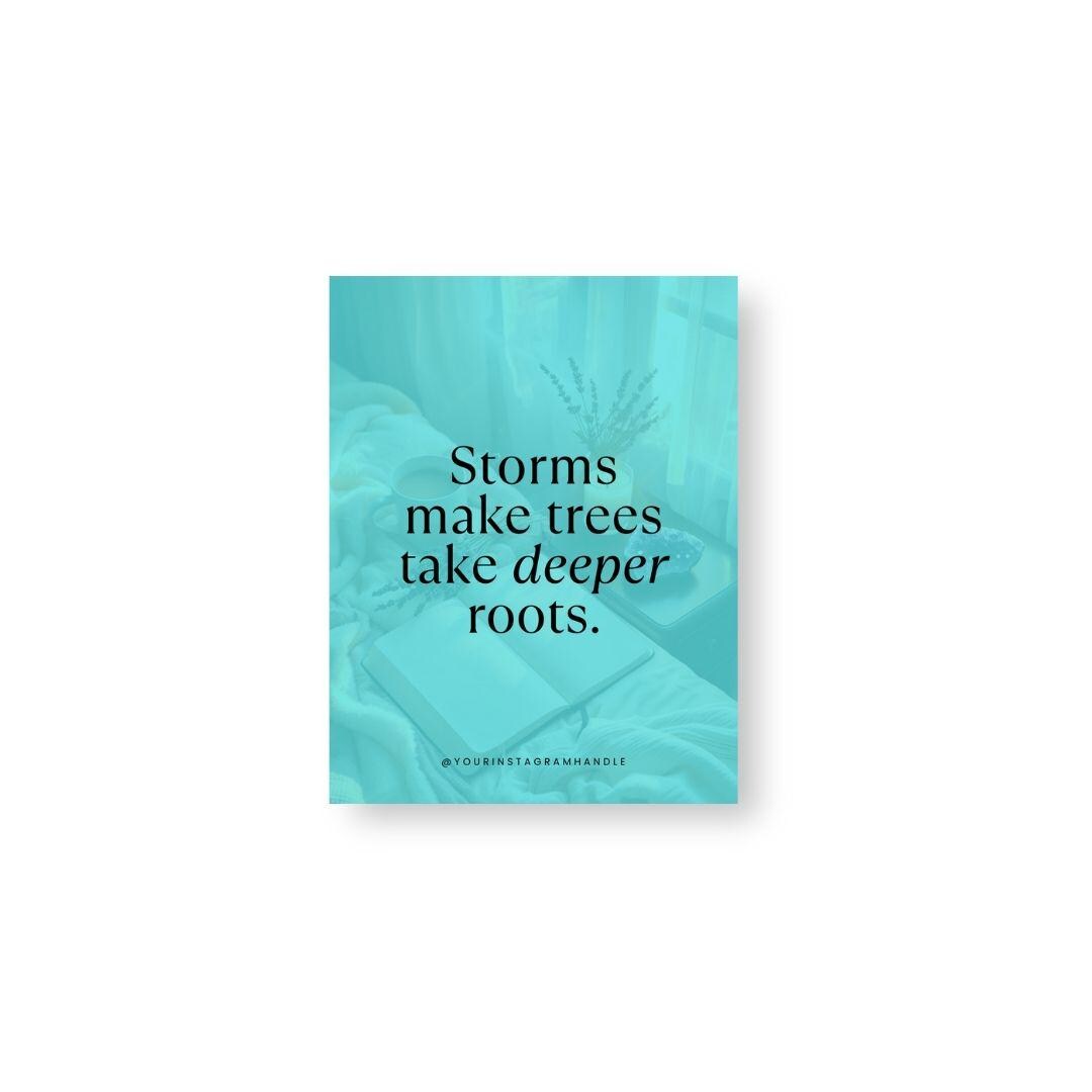 100 Editable Mental Health Quote Templates | Canva Instagram Posts | Self-Care & Wellness Bundle, Digital Download