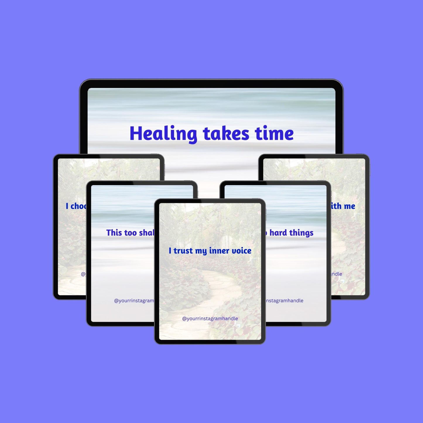 100 Sobriety & Recovery Canva Templates | Addiction Affirmation Quotes, Healing Quotes,