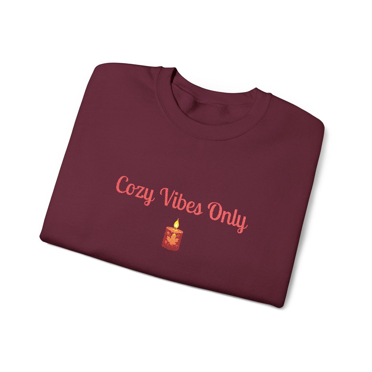 Cozy Vibes Crewneck Sweatshirt: Unisex Fall Fashion