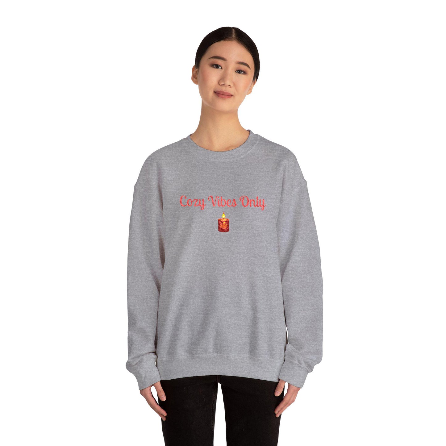 Cozy Vibes Crewneck Sweatshirt: Unisex Fall Fashion