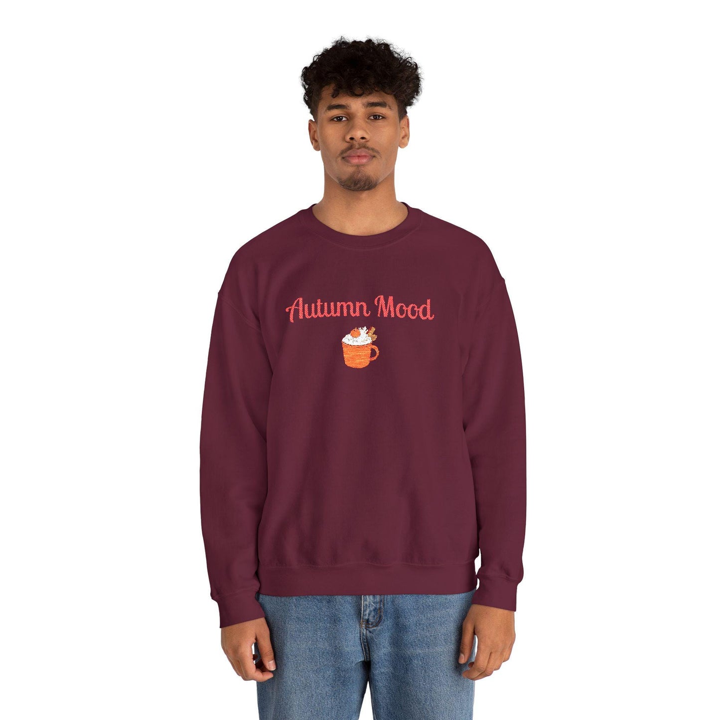 Autumn Mood Sweatshirt, Fall Vibes Jumper, Cozy Season Pullover, Unisex Crewneck Top, Thanksgiving Gift
