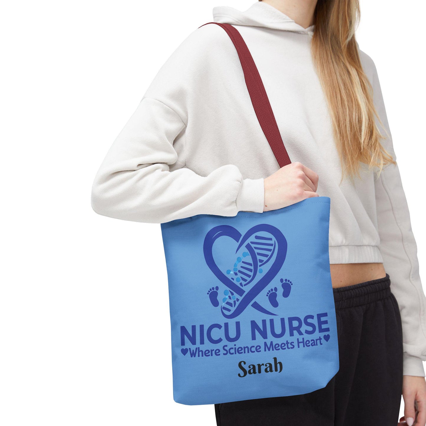 NICU Nurse Tote Bag: Science Meets Heart, Healthcare Gift