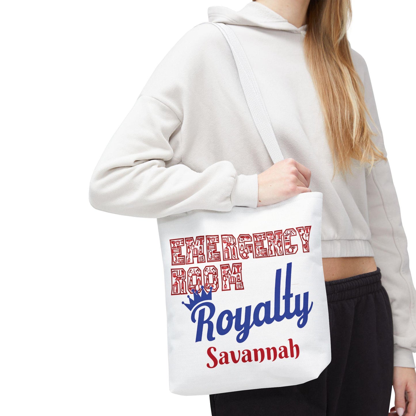 Emergency Room Royalty Tote Bag: Gift for Healthcare Workers