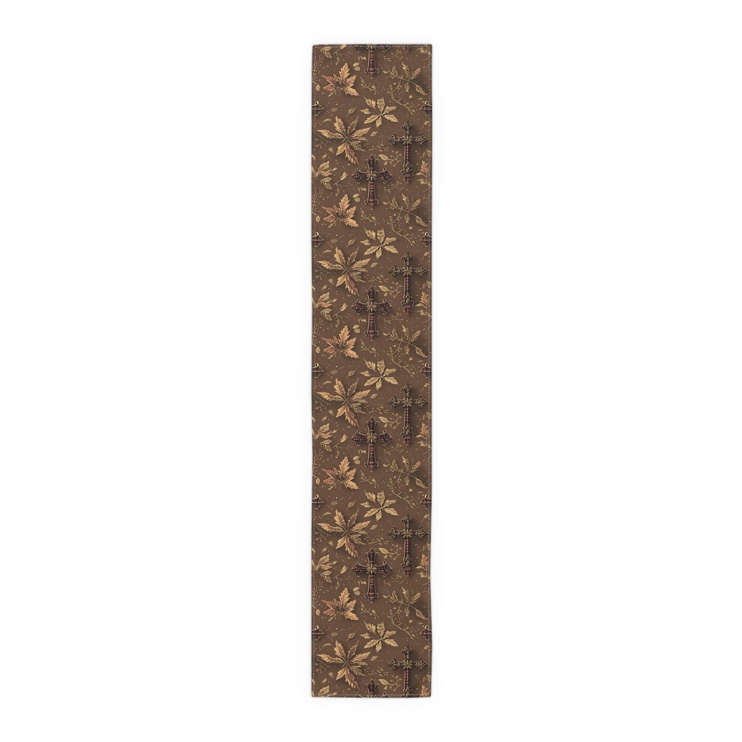 Rustic Floral Table Runner: Vintage Style Autumn Decor