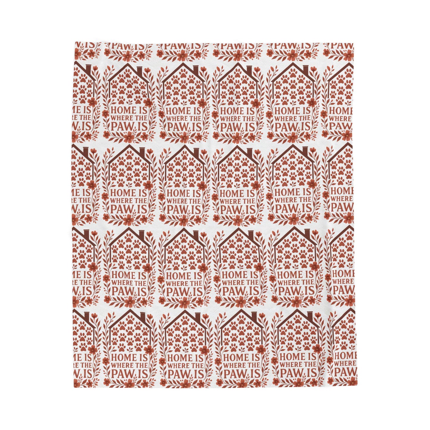 Pet Lover Plush Blanket: Cozy Home Decor Throw