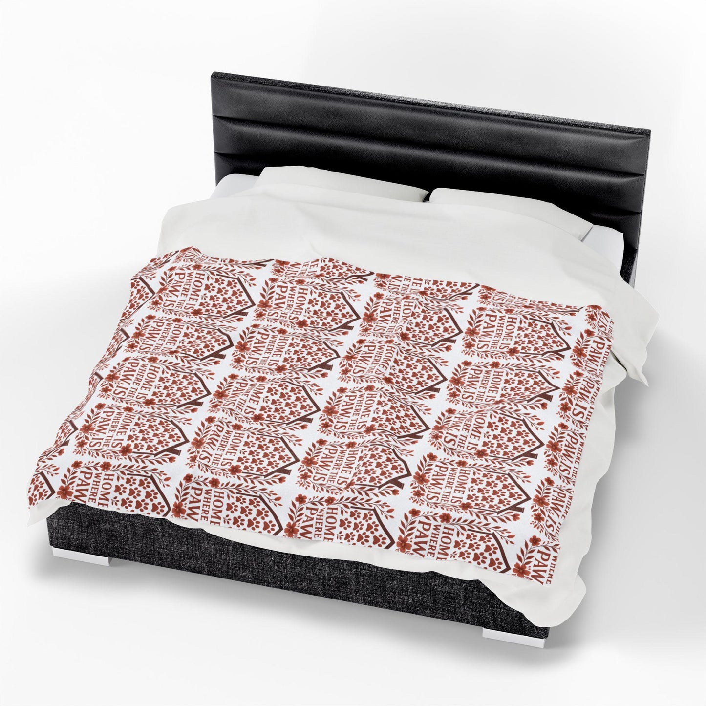 Pet Lover Plush Blanket: Cozy Home Decor Throw