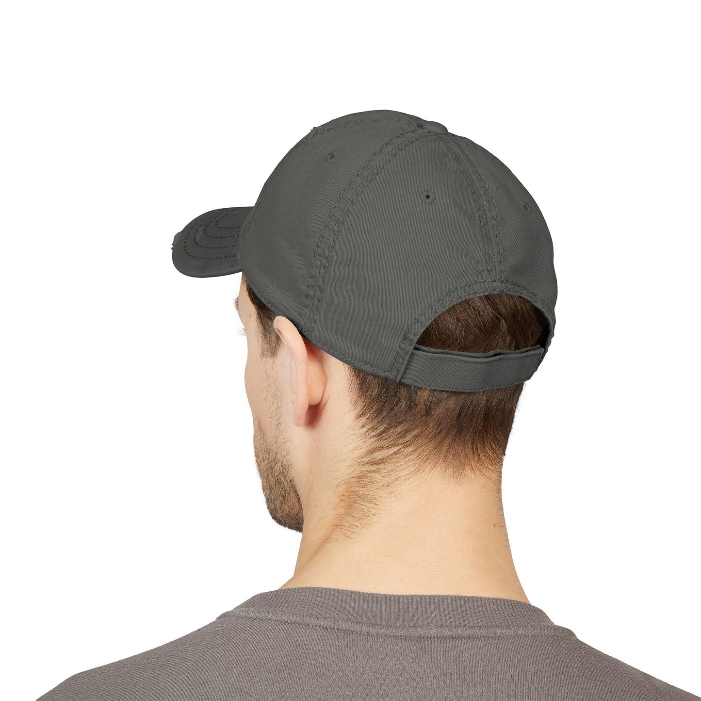 Gen X-Hausted Embroidered Dad Hat: Funny Gen X Apparel