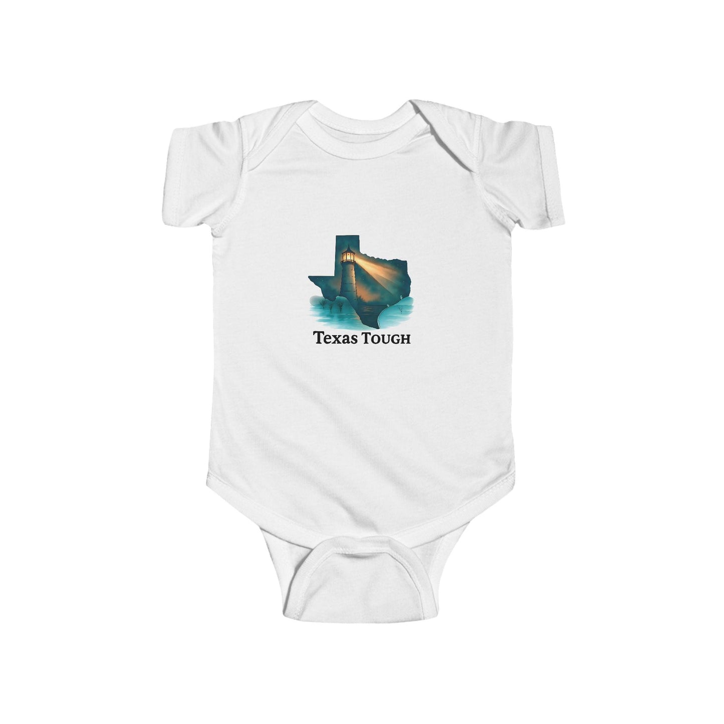 Texas Tough Infant Bodysuit - Cute Baby Clothes, Newborn Gift, Texas Pride, Baby Shower Present, Toddler Apparel