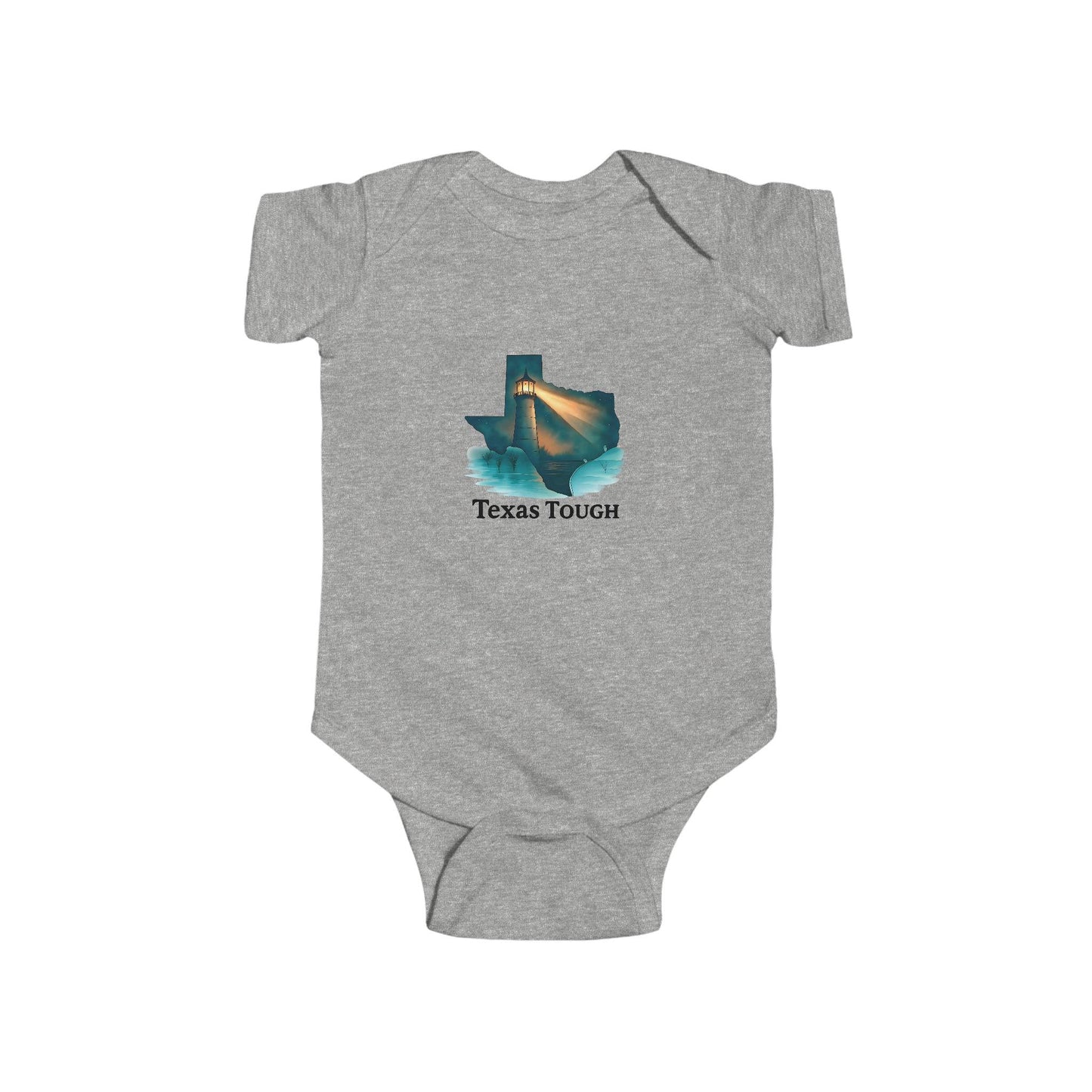 Texas Tough Infant Bodysuit - Cute Baby Clothes, Newborn Gift, Texas Pride, Baby Shower Present, Toddler Apparel