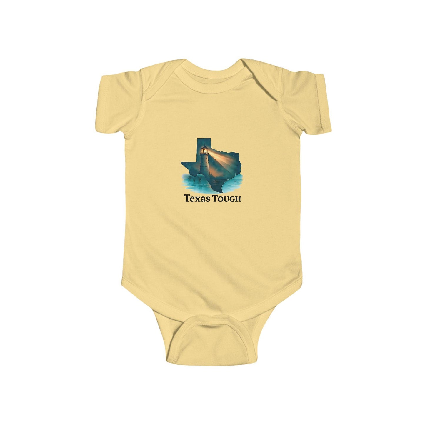 Texas Tough Infant Bodysuit - Cute Baby Clothes, Newborn Gift, Texas Pride, Baby Shower Present, Toddler Apparel