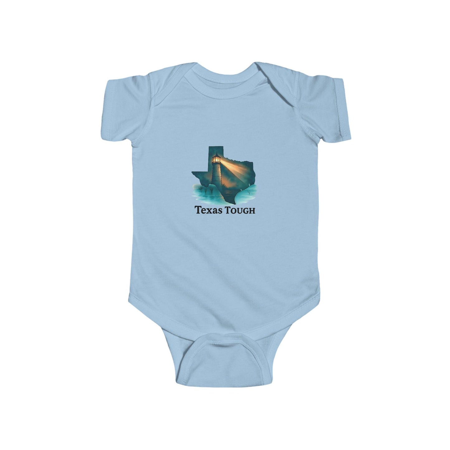 Texas Tough Infant Bodysuit - Cute Baby Clothes, Newborn Gift, Texas Pride, Baby Shower Present, Toddler Apparel