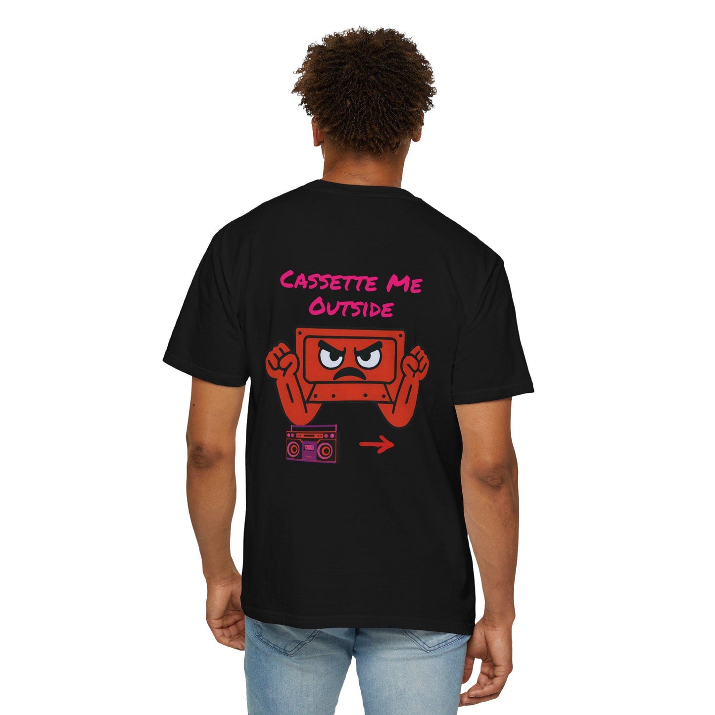 Cassette Me Outside T-Shirt: Gen X Humor, Retro 80s Music