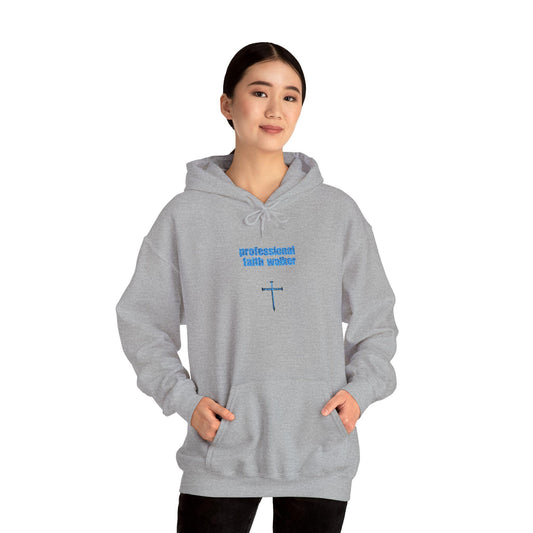 Faith Walker Hooded Sweatshirt: Christian Inspirational Apparel