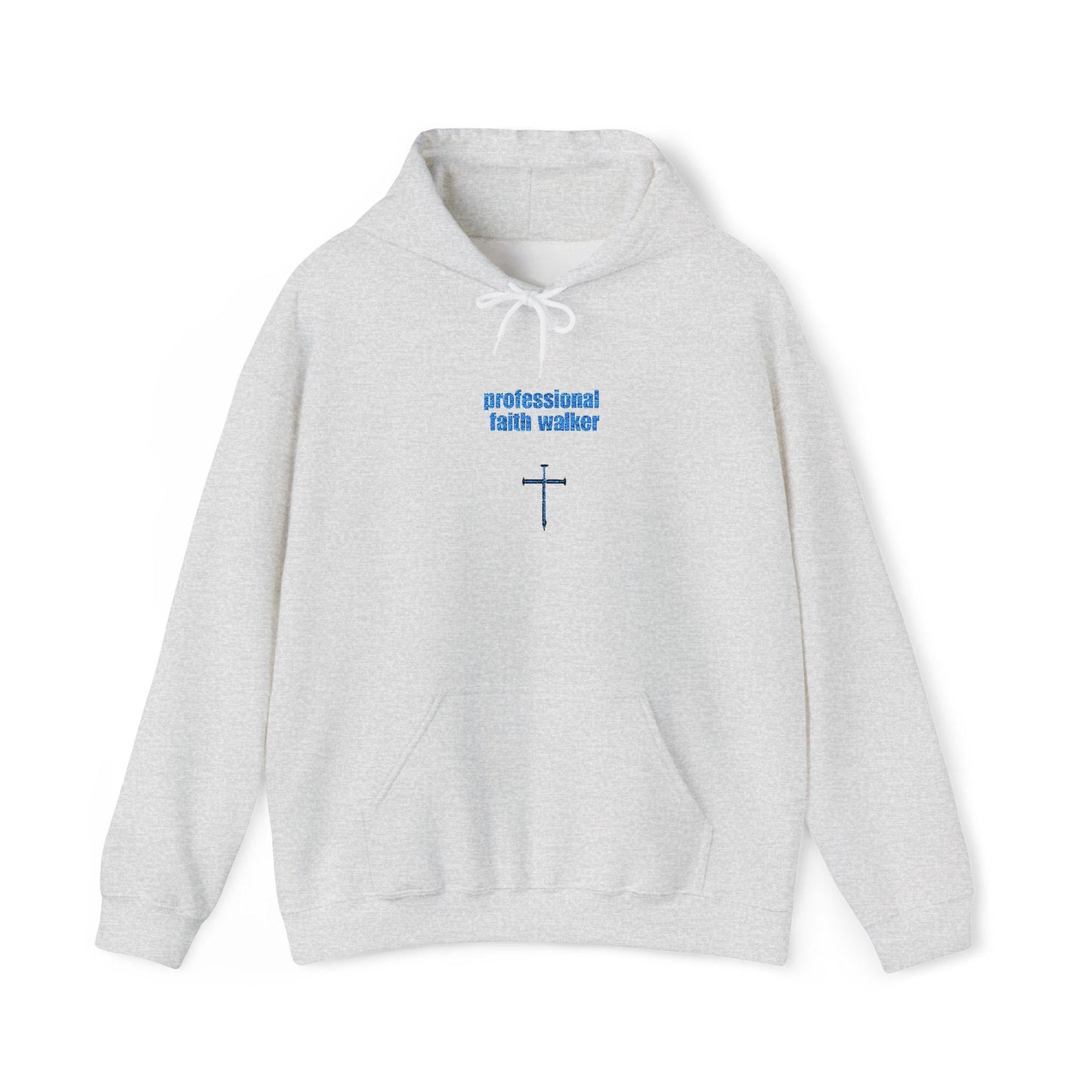 Faith Walker Hooded Sweatshirt: Christian Inspirational Apparel