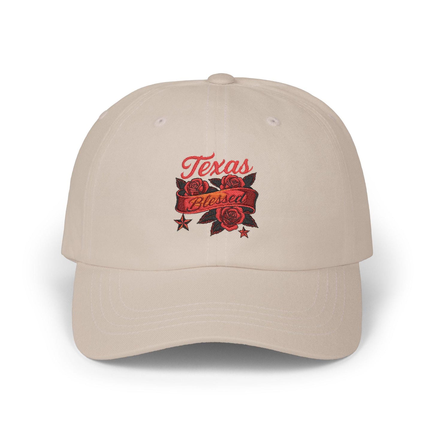 Texas Blessed Rose Dad Cap: Vintage Style Baseball Hat
