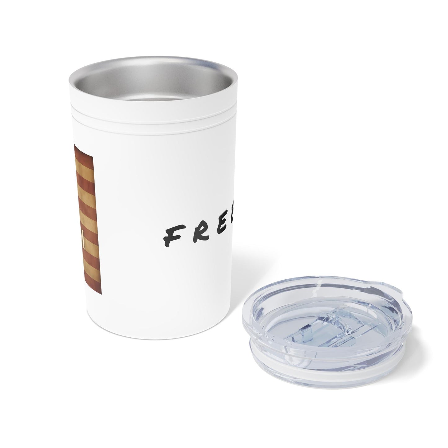 Patriotic American Flag Tumbler: Insulated Travel Coffee Mug