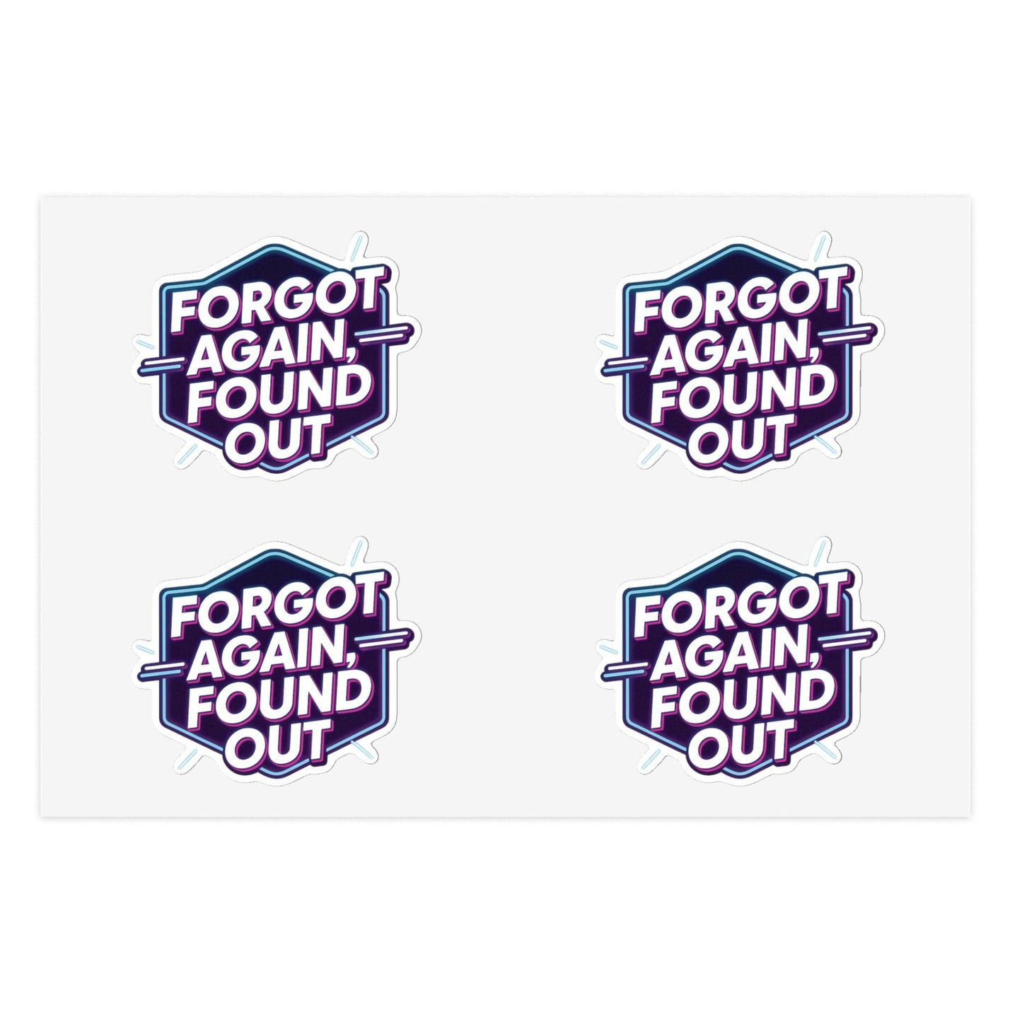Gen X Humor Sticker Sheet Bundle: 90s Nostalgia Decals