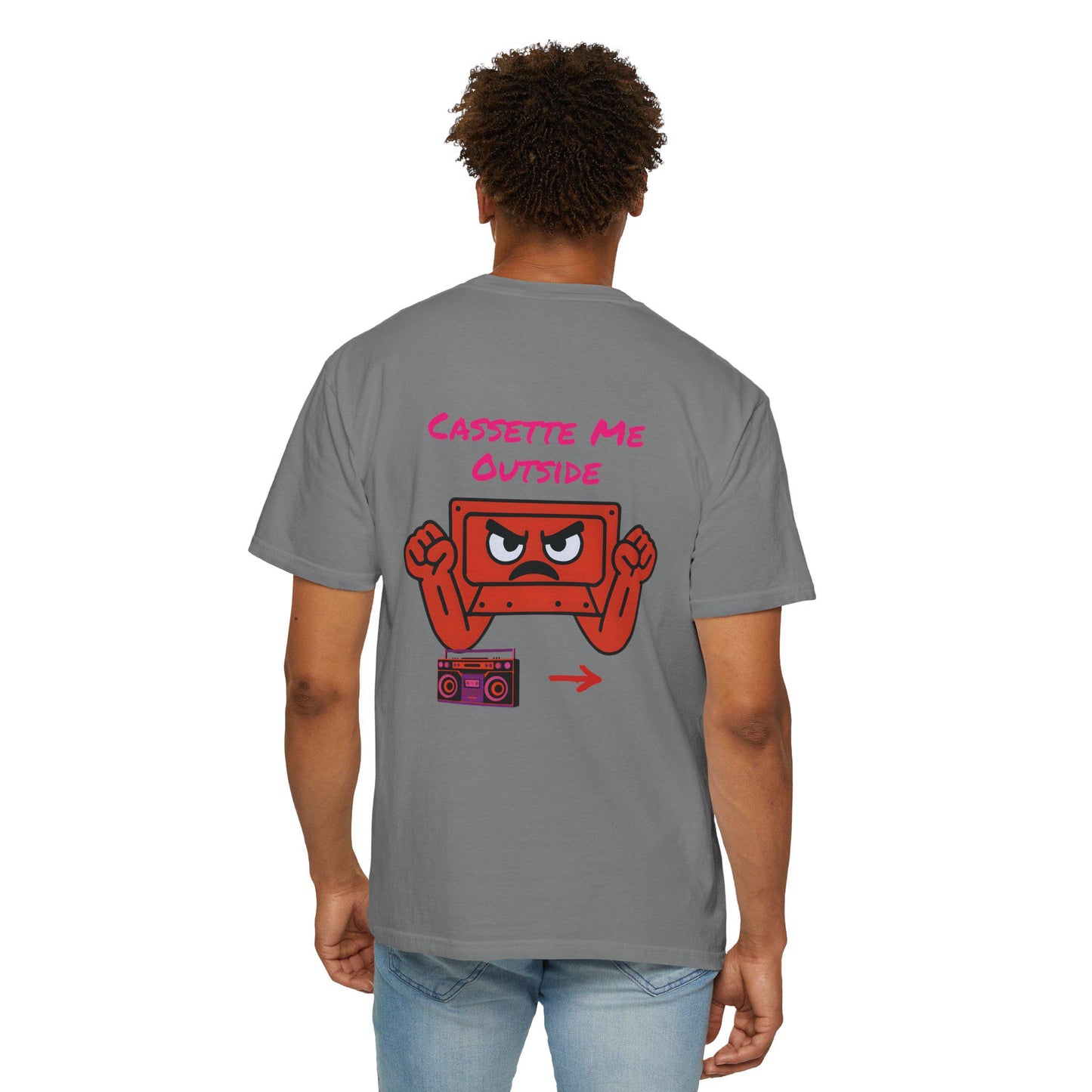 Cassette Me Outside T-Shirt: Gen X Humor, Retro 80s Music