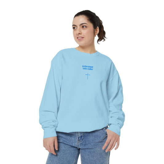 Embroidered Christian Faith Sweatshirt: Inspirational Bible Verse Jumper