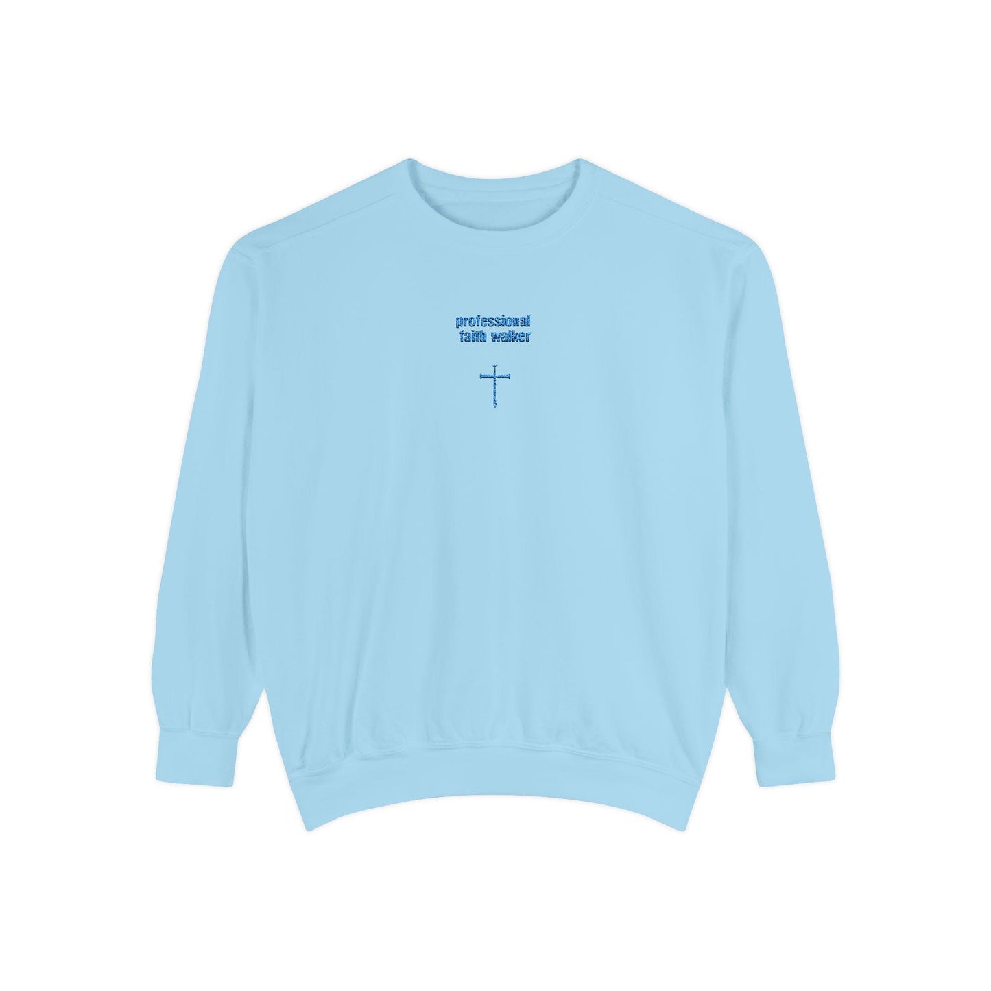 Embroidered Christian Faith Sweatshirt: Inspirational Bible Verse Jumper