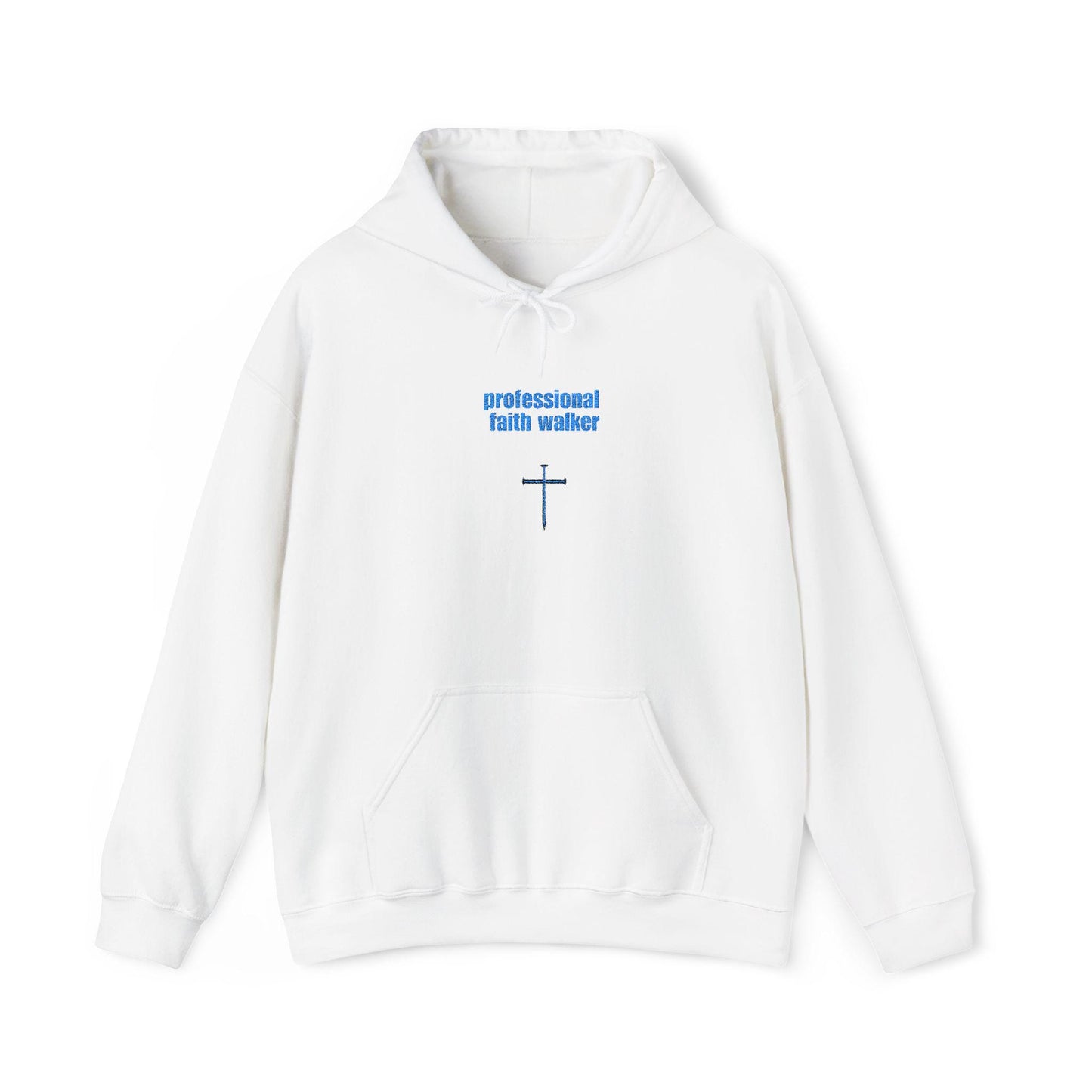 Faith Walker Hooded Sweatshirt: Christian Inspirational Apparel