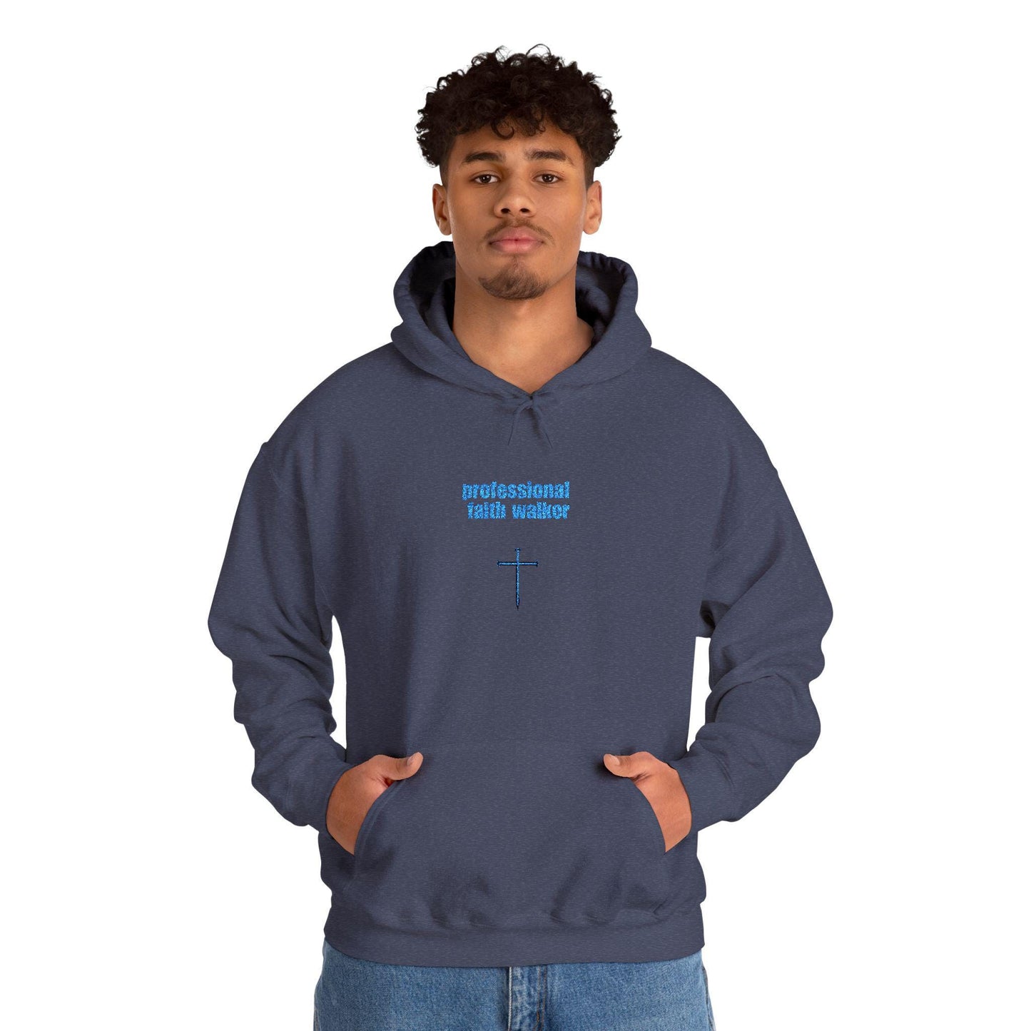 Faith Walker Hooded Sweatshirt: Christian Inspirational Apparel