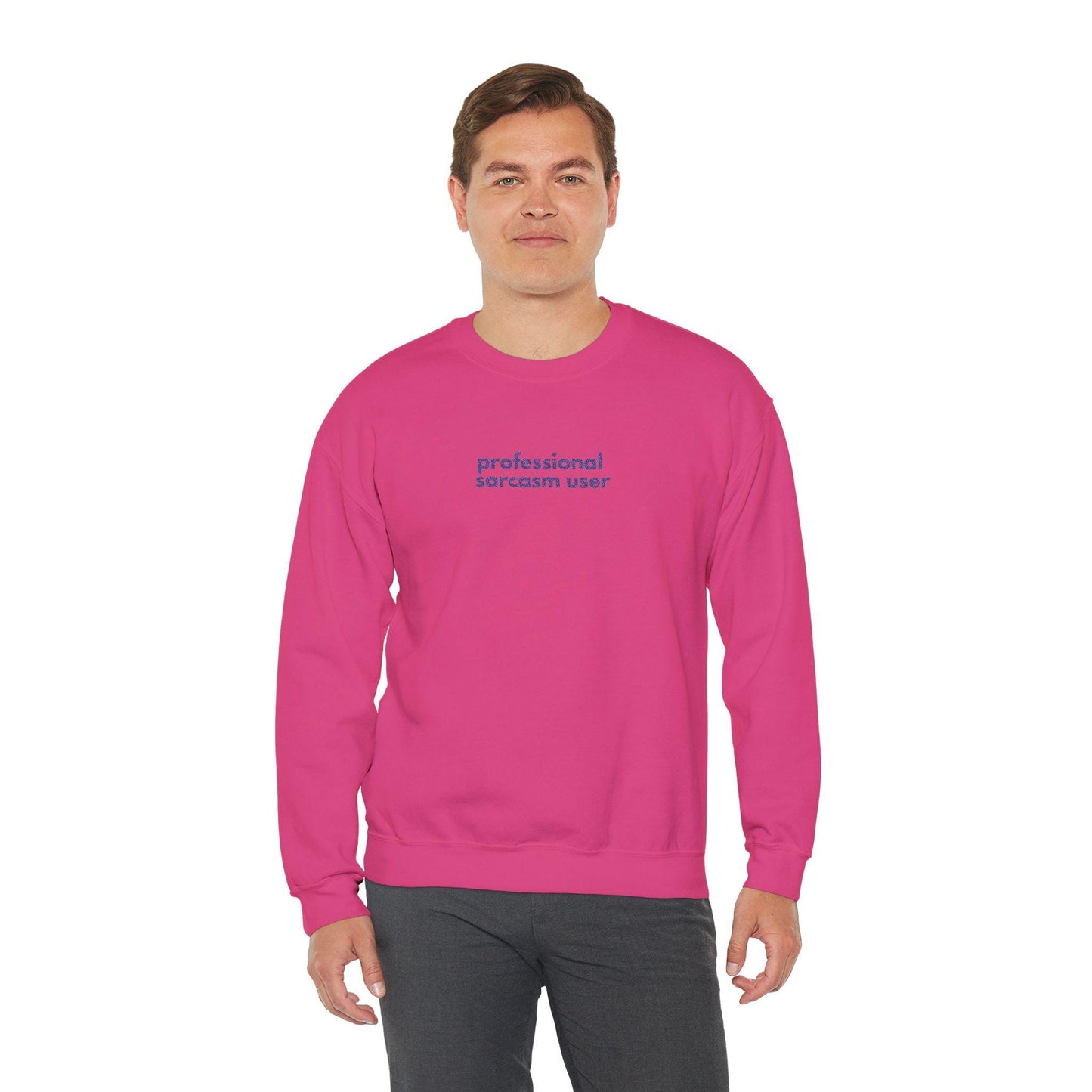 Professional Sarcasm Sweatshirt: Funny Crewneck for Friends