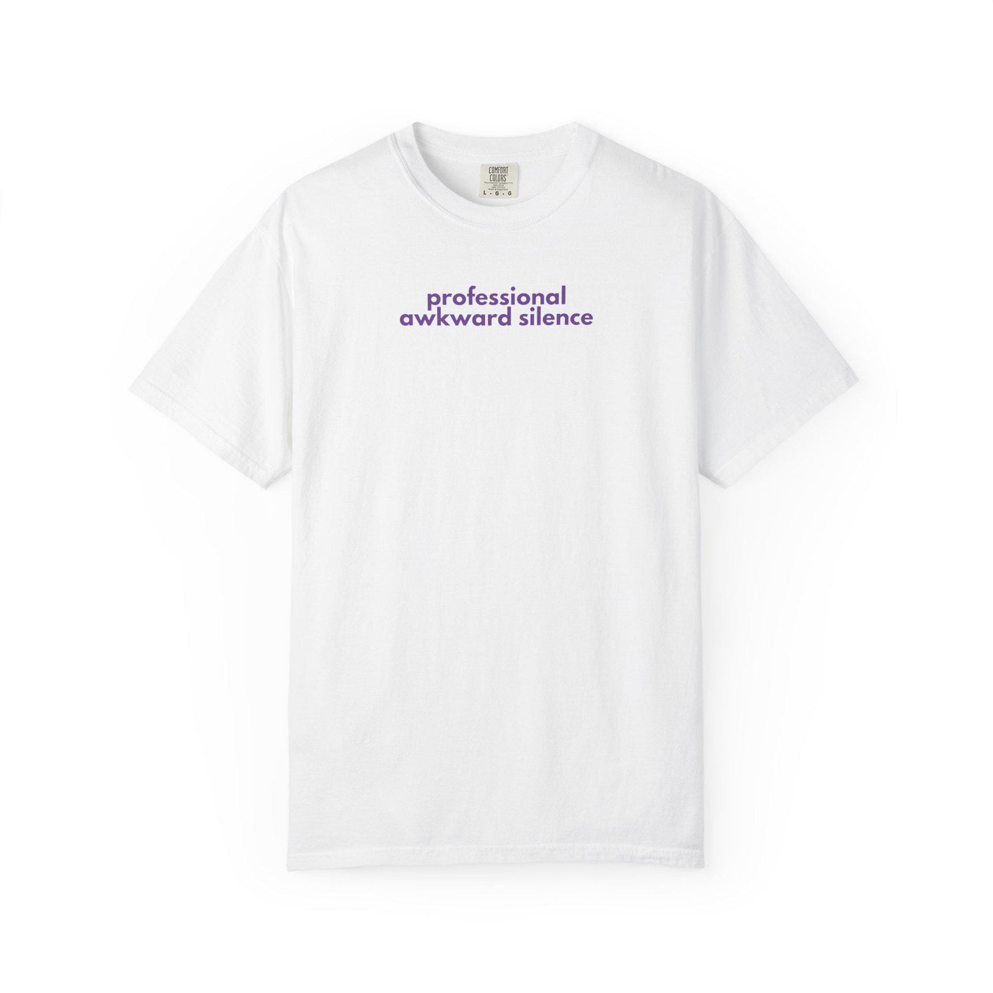 Awkward Silence T-Shirt: Funny Introvert Graphic Tee