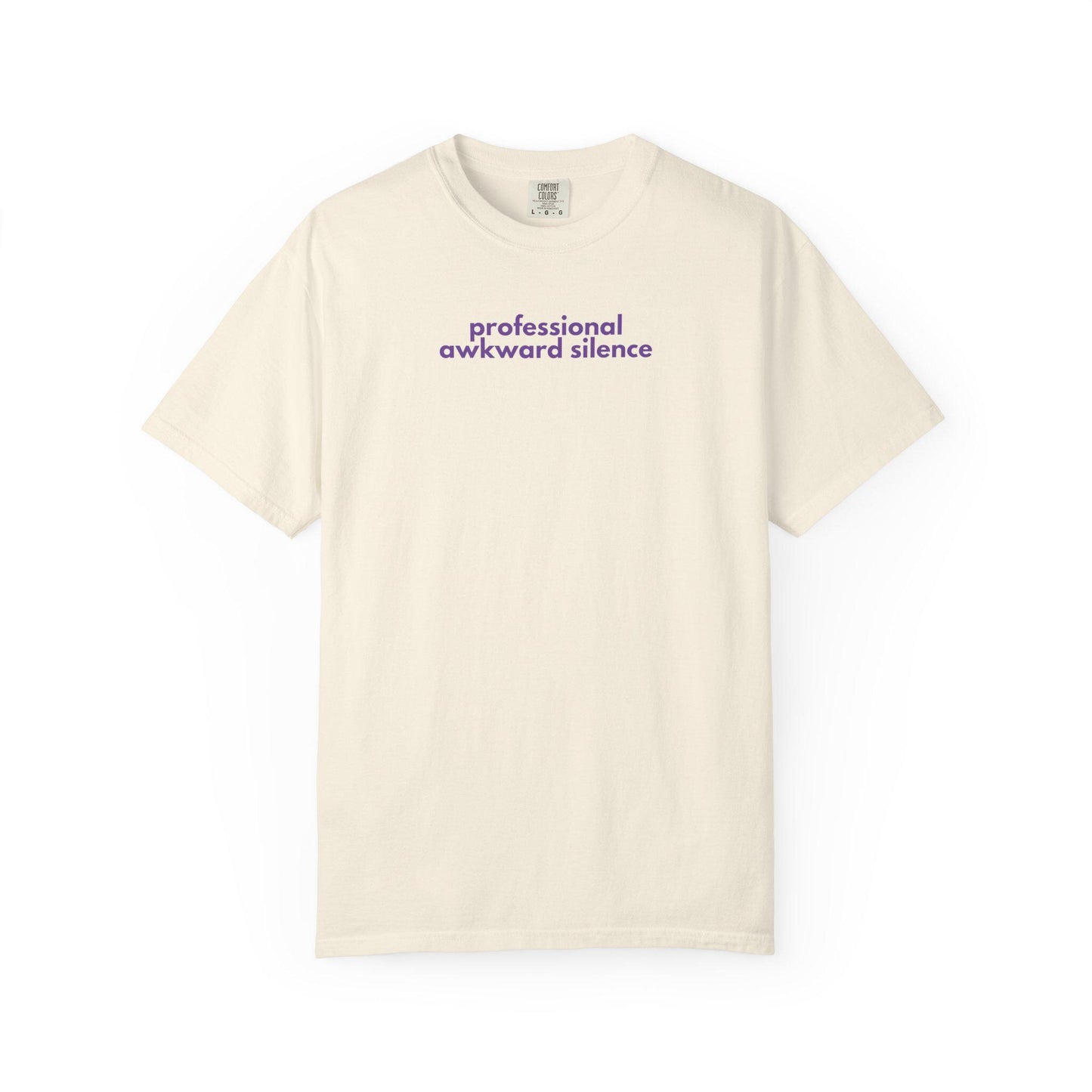 Awkward Silence T-Shirt: Funny Introvert Graphic Tee