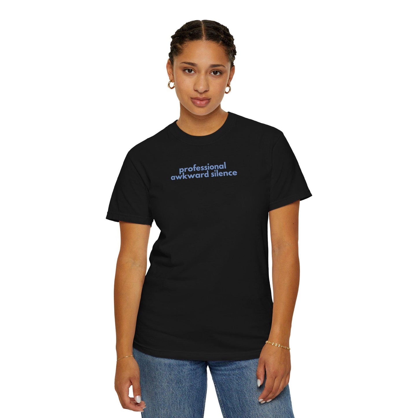 Awkward Silence T-Shirt: Funny Introvert Graphic Tee