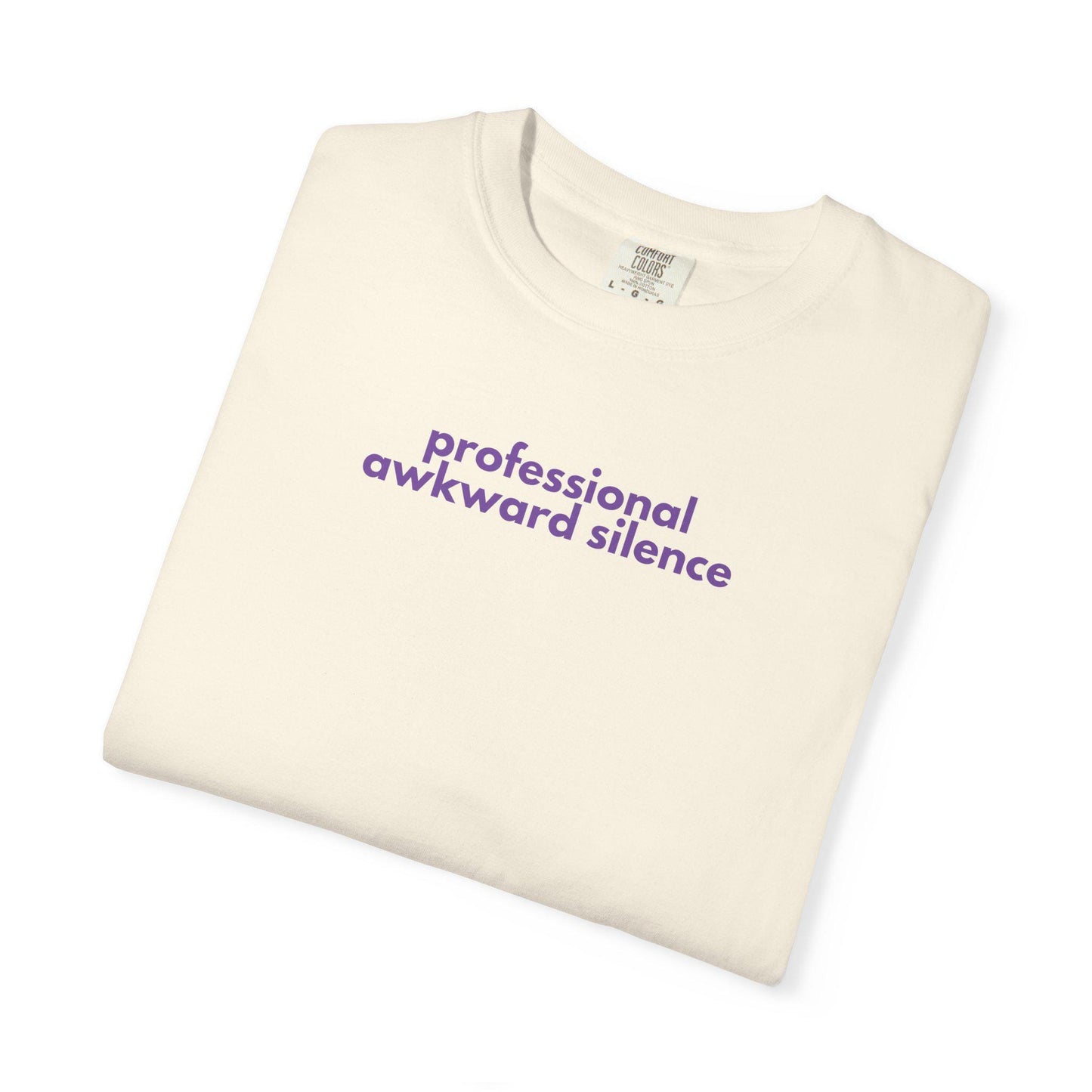 Awkward Silence T-Shirt: Funny Introvert Graphic Tee