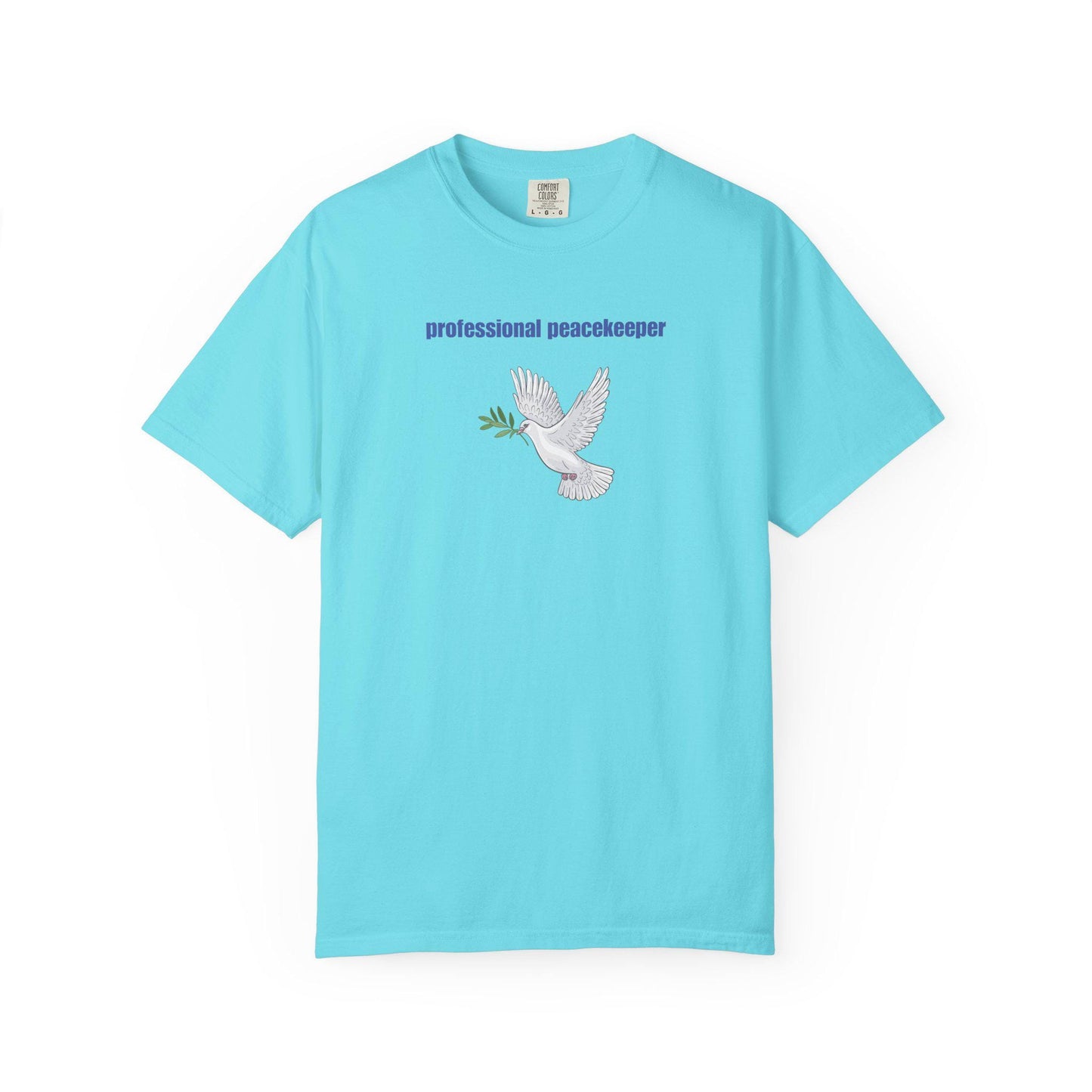 Peacekeeper T-Shirt: Unisex Garment-Dyed US Cotton Tee