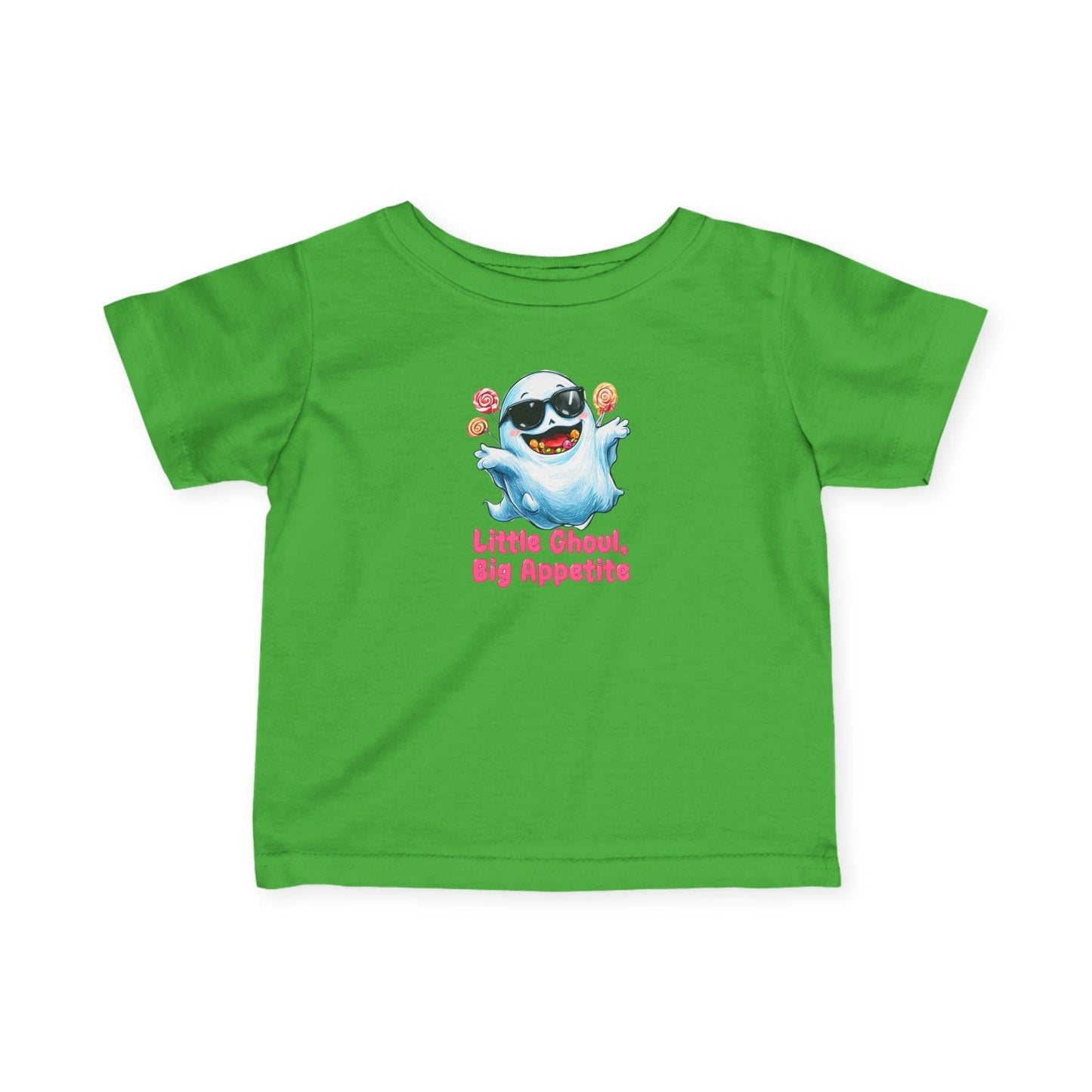 Little Ghoul Big Appetite Infant Tee: Adorable Halloween T-Shirt