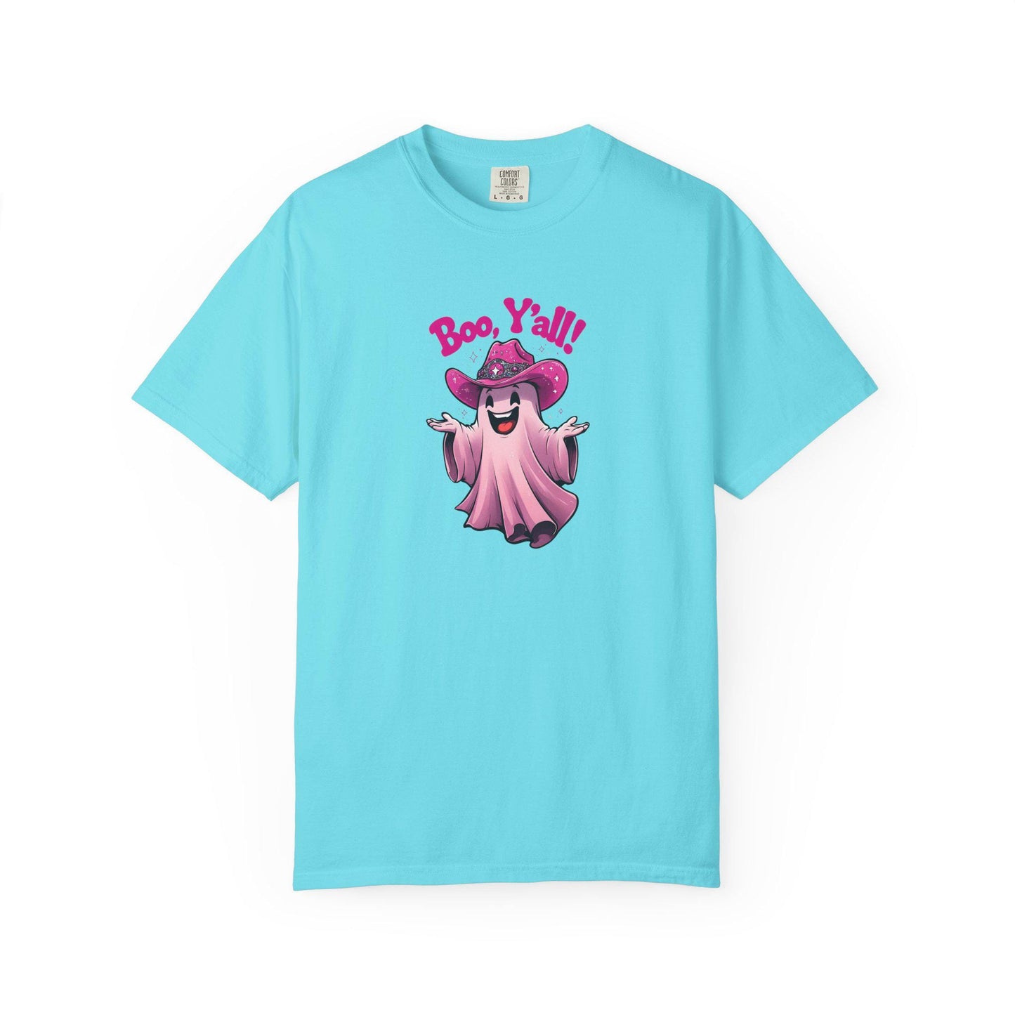 Boo Y'all Ghost T-Shirt: Fun Halloween Unisex Tee