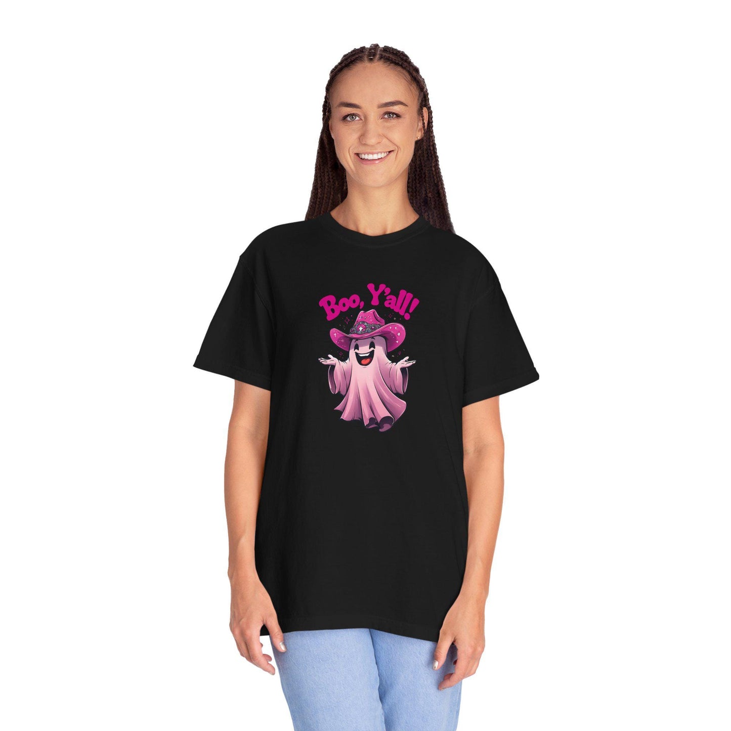 Boo Y'all Ghost T-Shirt: Fun Halloween Unisex Tee