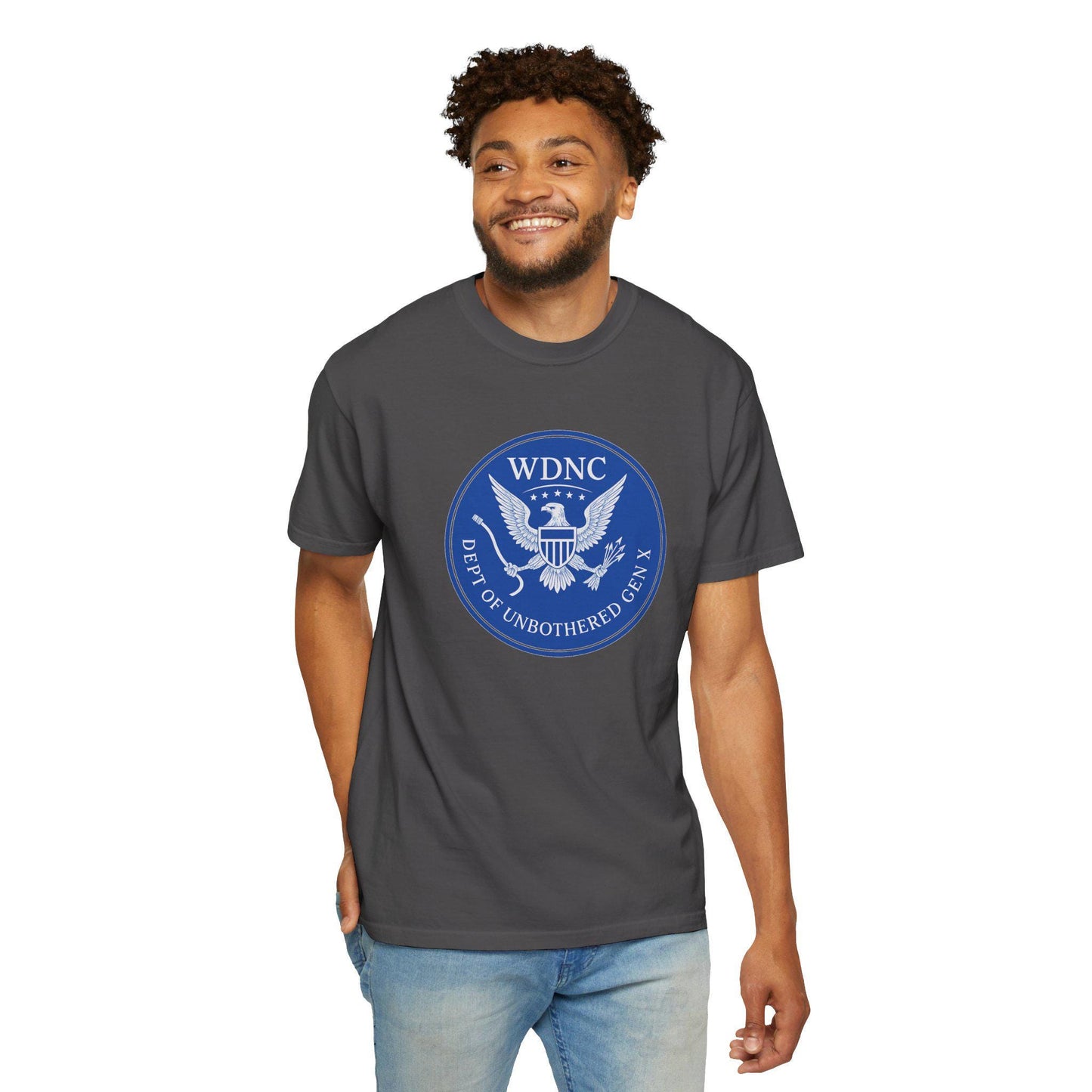 WDNC Unbothered Gen X Humor T-shirt, Funny Graphic Tee, Sarcastic Shirt, Vintage Unisex Top, Cool Tee