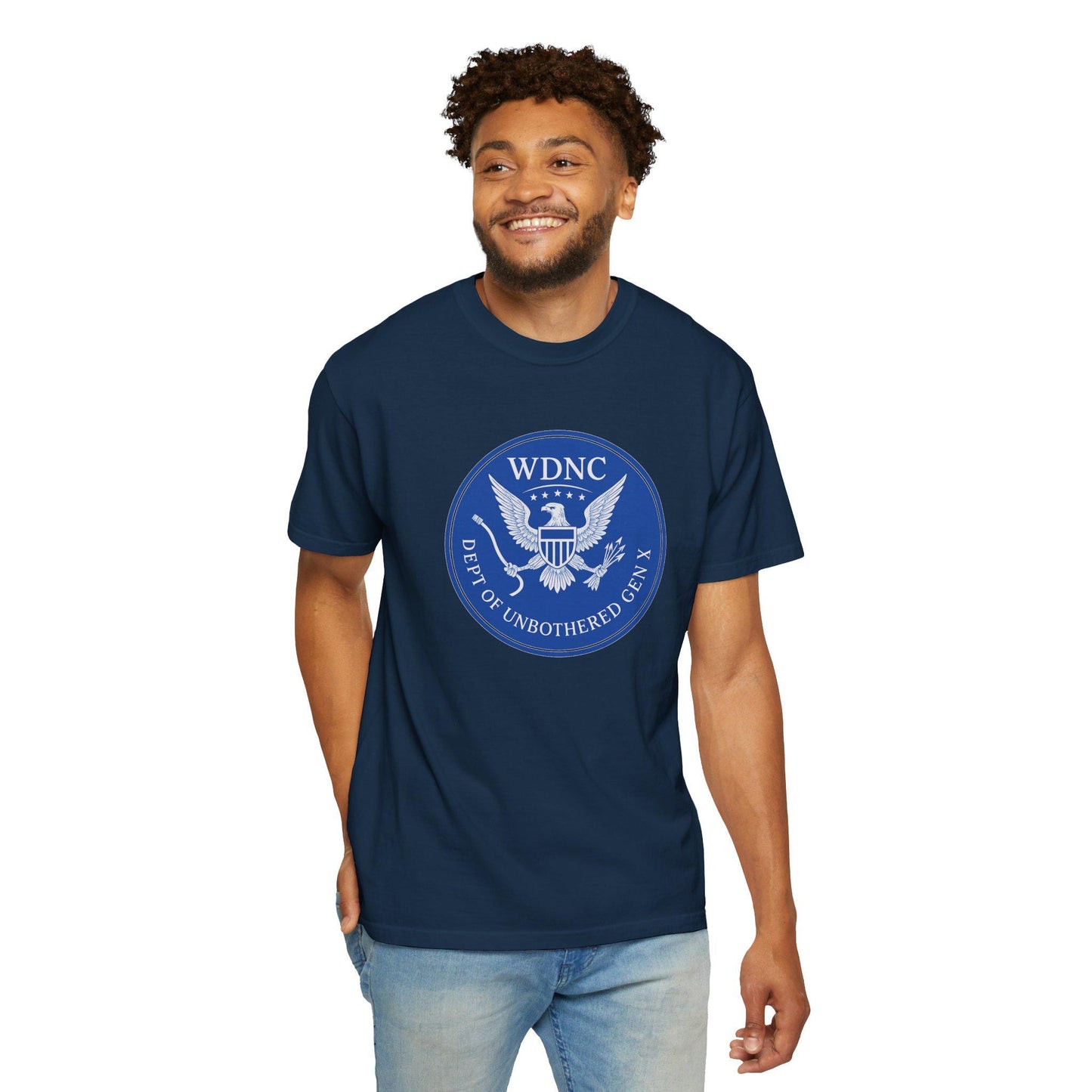 WDNC Unbothered Gen X Humor T-shirt, Funny Graphic Tee, Sarcastic Shirt, Vintage Unisex Top, Cool Tee