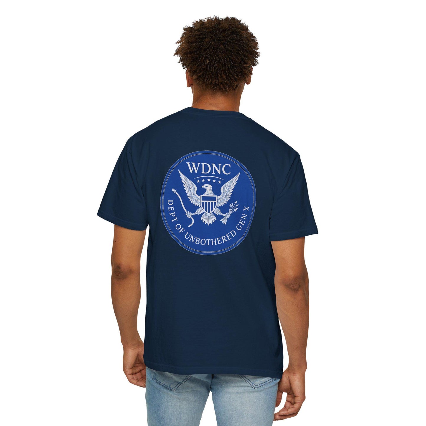 WDNC Unbothered Gen X Humor T-shirt, Funny Graphic Tee, Sarcastic Shirt, Vintage Unisex Top, Cool Tee