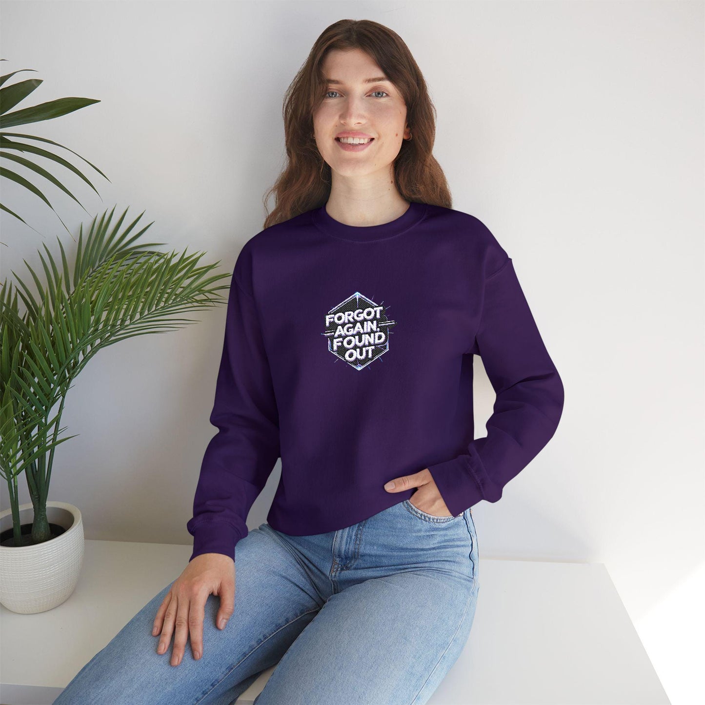 Gen X Humor Sweatshirt: Funny Vintage Crewneck Pullover