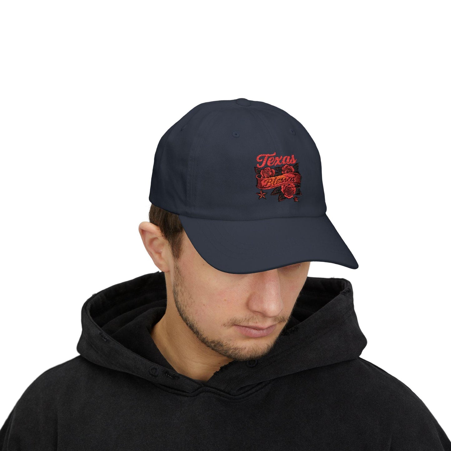 Texas Blessed Rose Dad Cap: Vintage Style Baseball Hat