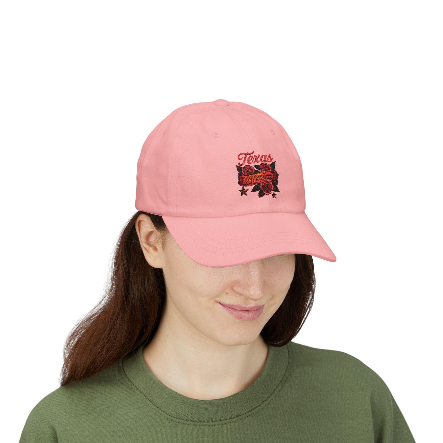 Texas Blessed Rose Dad Cap: Vintage Style Baseball Hat