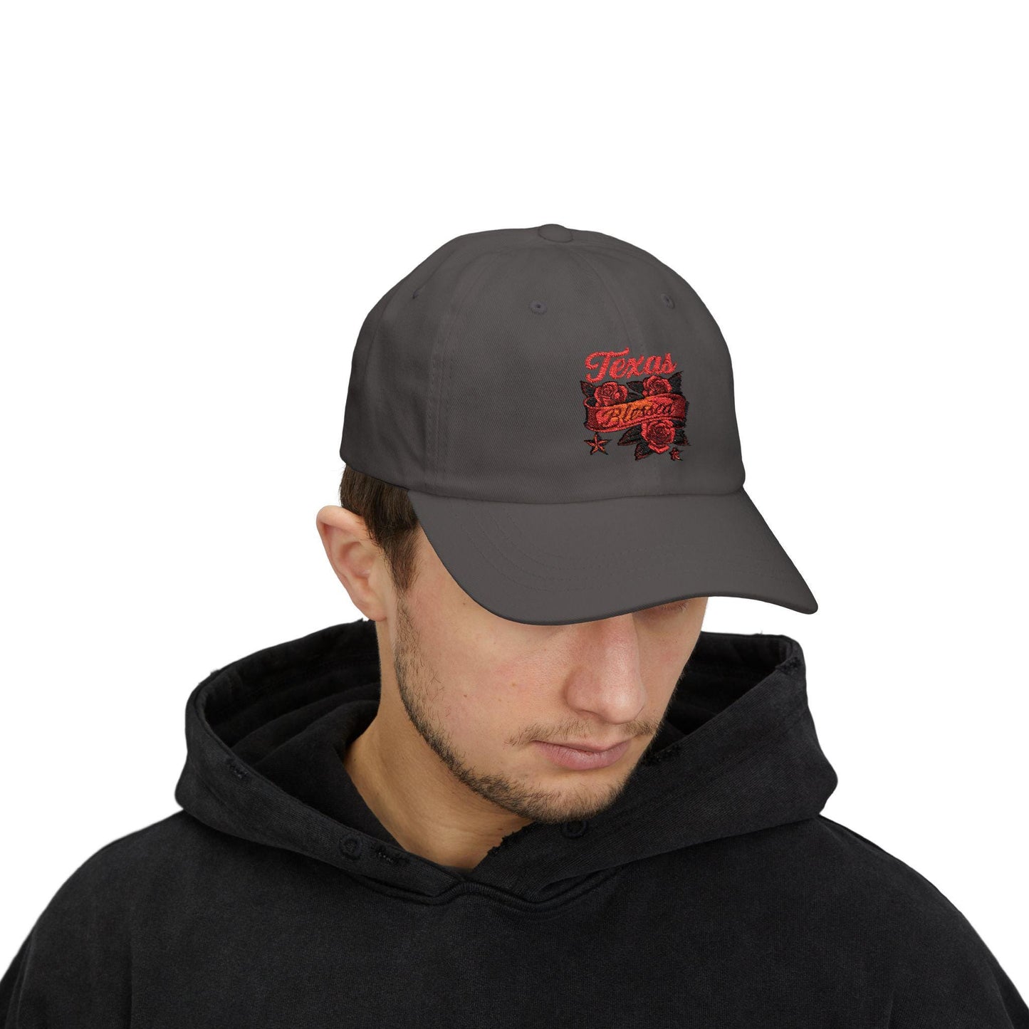 Texas Blessed Rose Dad Cap: Vintage Style Baseball Hat