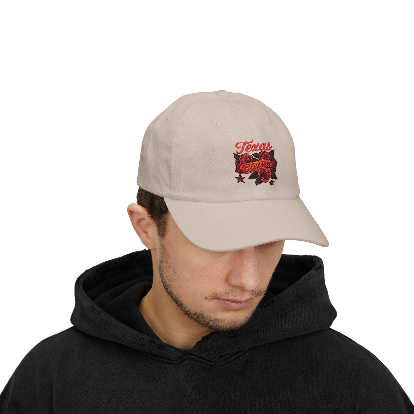 Texas Blessed Rose Dad Cap: Vintage Style Baseball Hat