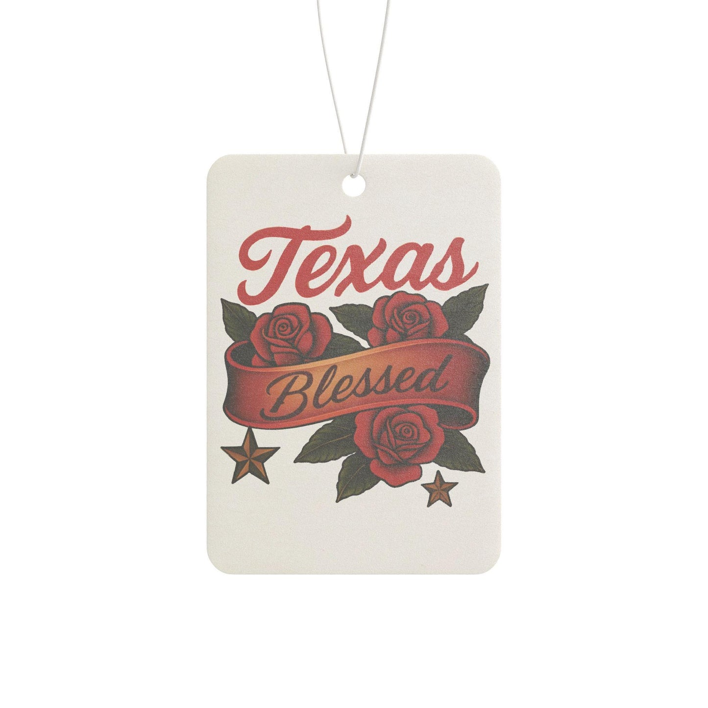 Texas Floral Car Air Freshener: Blessed Home Fragrance