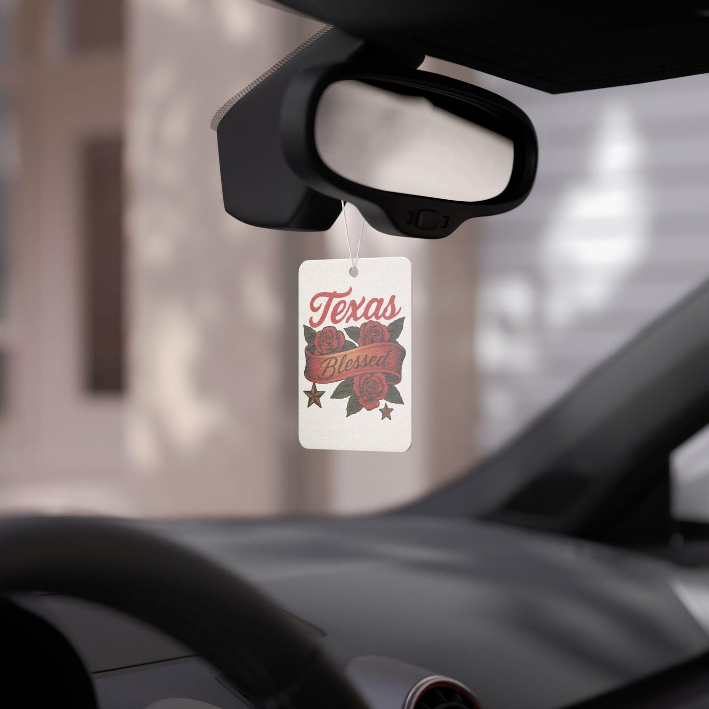 Texas Floral Car Air Freshener: Blessed Home Fragrance