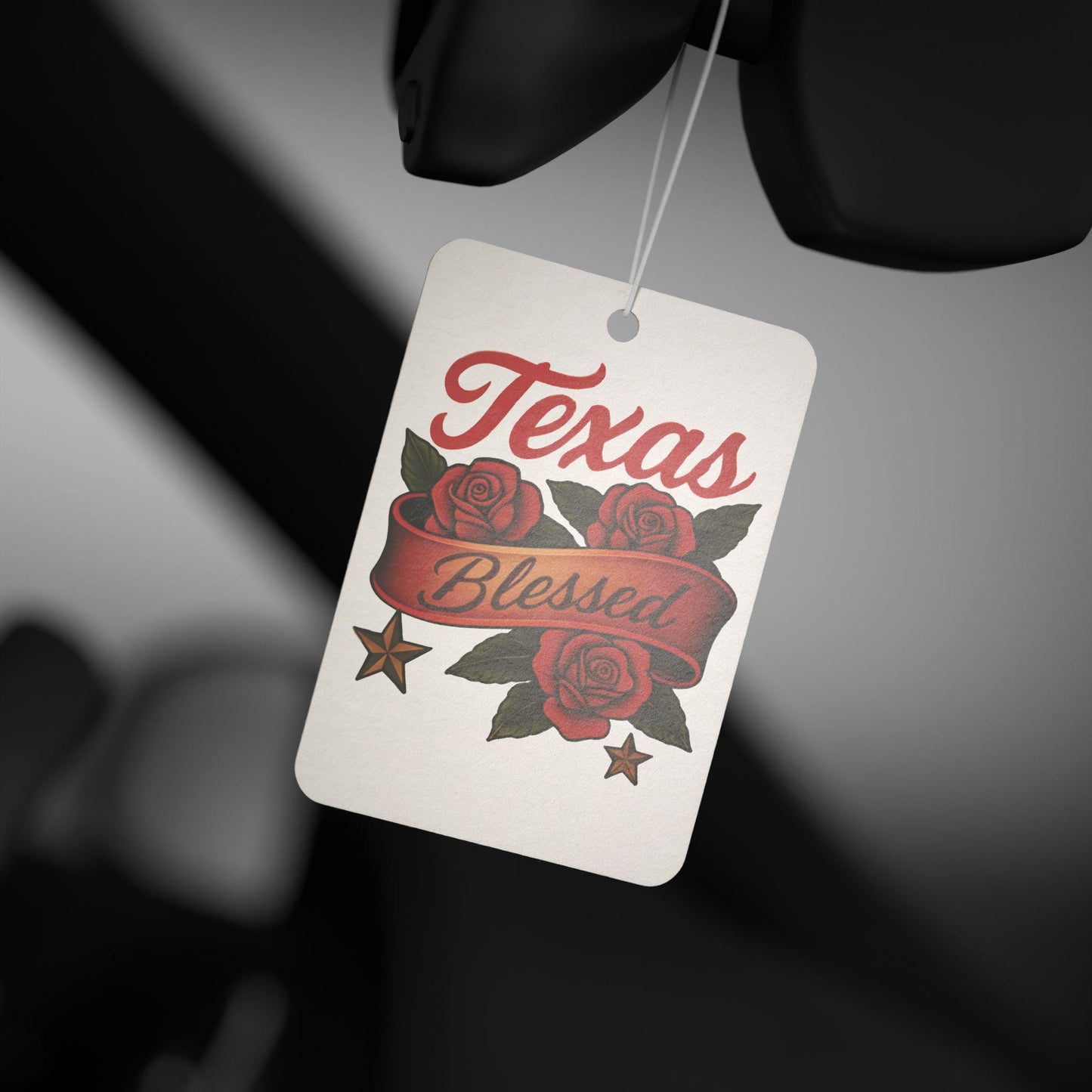 Texas Floral Car Air Freshener: Blessed Home Fragrance