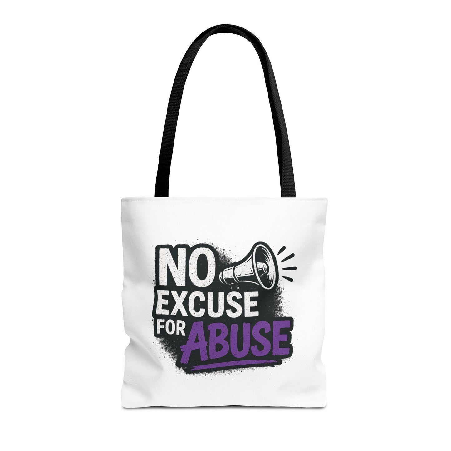 Empowerment Tote Bag - No Excuse for Abuse, Advocacy Tote, Eco-Friendly Bag, Fundraiser Gift, Awareness Campaign Bag