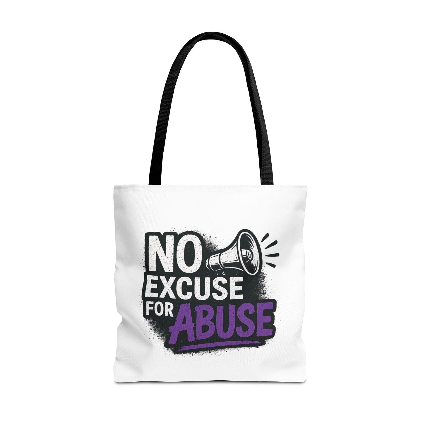 Empowerment Tote Bag - No Excuse for Abuse, Advocacy Tote, Eco-Friendly Bag, Fundraiser Gift, Awareness Campaign Bag
